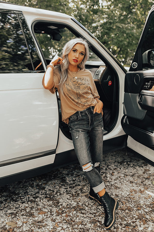 American Spirit Graphic Tee • Impressions Online Boutique