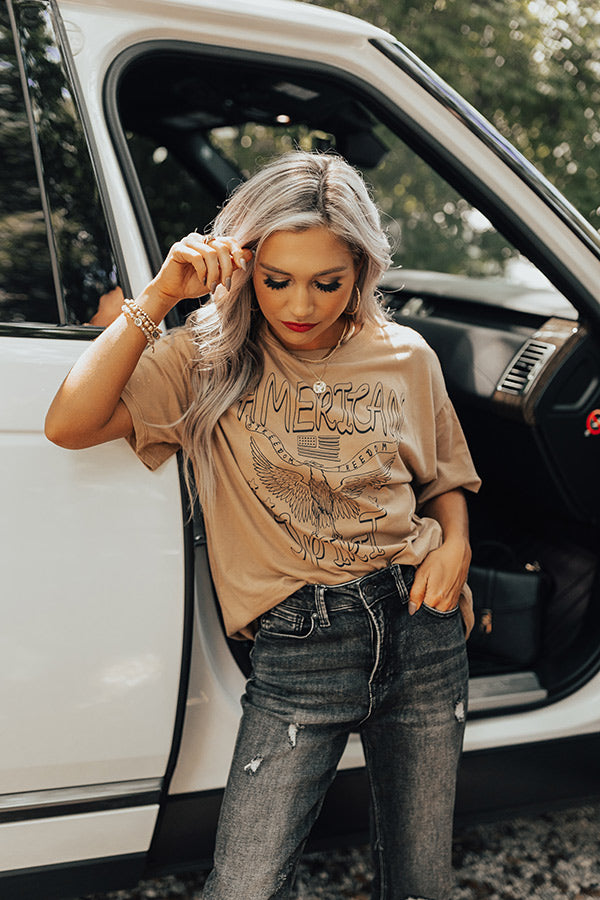 American Spirit Graphic Tee • Impressions Online Boutique