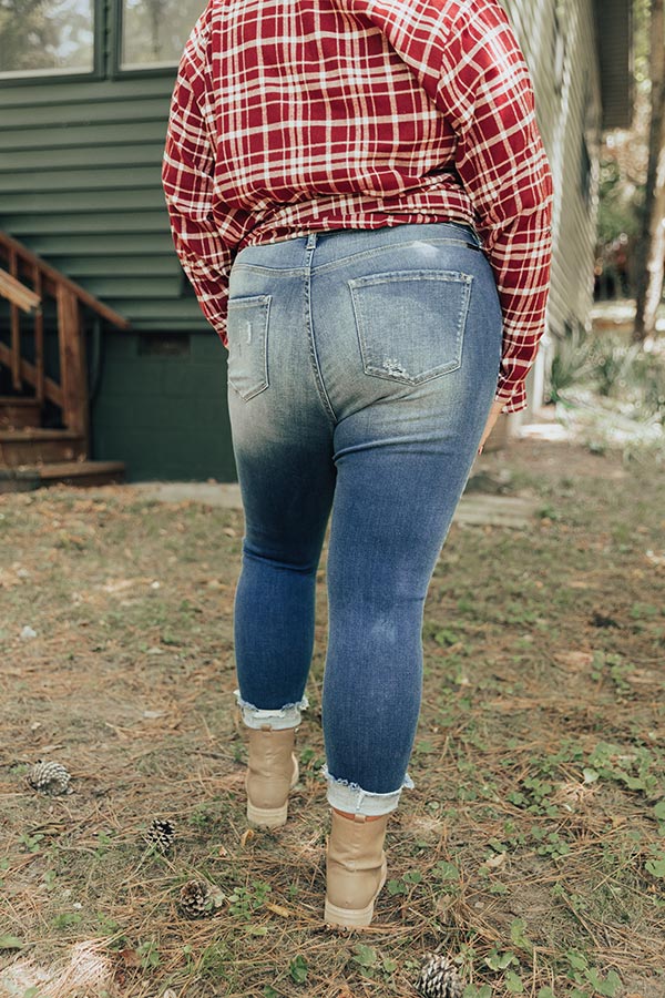 KanCan The Seville High Waist Distressed Skinny Curves Image - 4