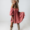 Spice Is Nice Babydoll Dress In Blush Image - 1