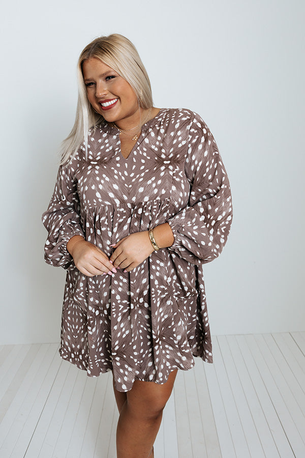 I'm Yours Shift Dress In Heirloom Lilac Curves Image - 4