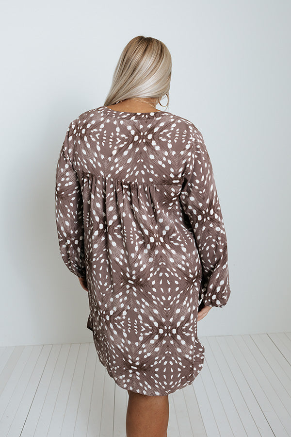 I'm Yours Shift Dress In Heirloom Lilac Curves Image - 5