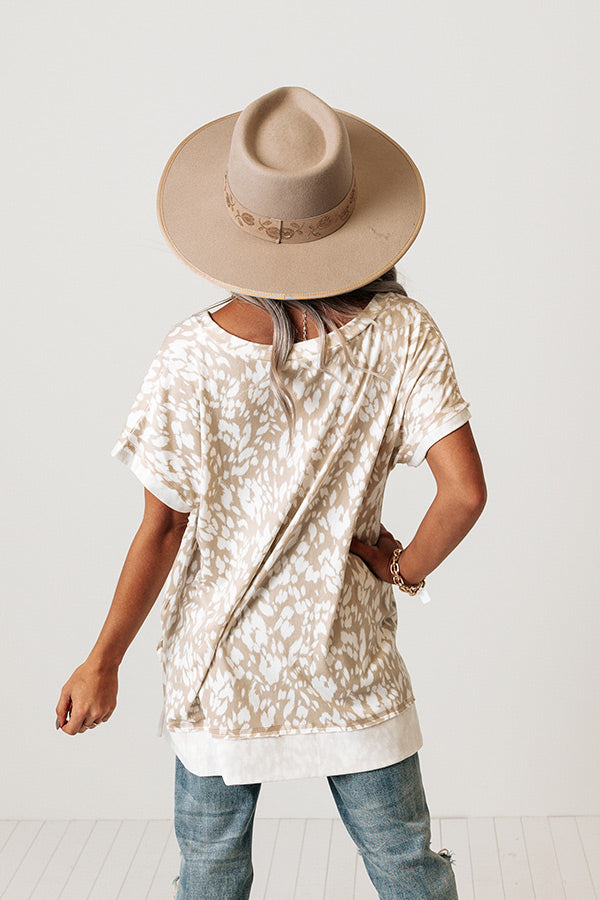 Stun And Snap Leopard Top Image - 5