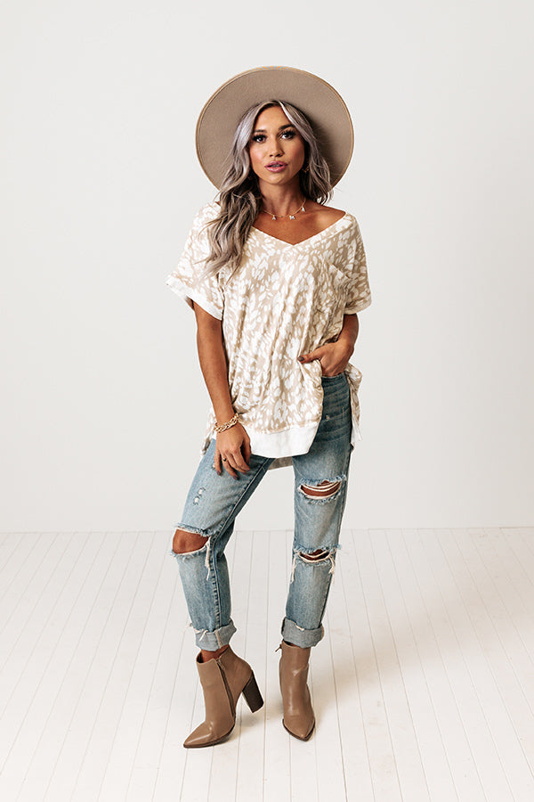 Stun And Snap Leopard Top Image - 2