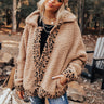Chestnut Latte Sherpa Jacket Image - 1
