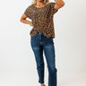 Love Hard Leopard Velvet Top Image - 1