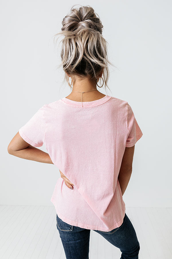 Super Mama Vintage-Wash Graphic Tee Image - 1