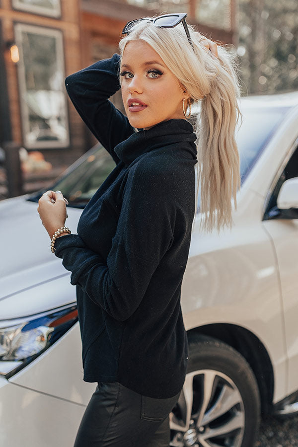 Mulled Cider Shift Top In Black Image - 2