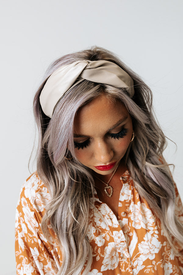 Bandeau Cheveux Argenté Imitation Fourrure – Style Hiver, Faux-fur, Neuf Sans étiquette