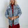 Freeway To You Distressed Denim Jacket Image - 1
