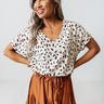Balancing Act Shift Top In Ivory Image - 1