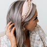 Halfway There Headband In Blush Image - 1