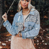 Drive Them Wild Distressed Denim Jacket Image - 1
