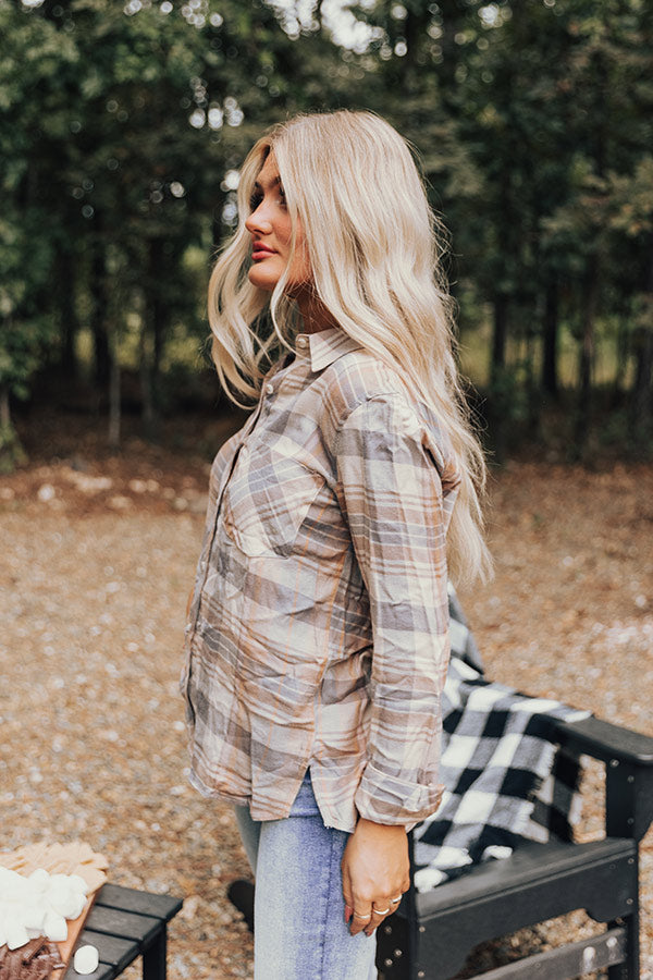 Ready For Denver Plaid Button Up Image - 5