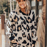 Starts With Love Leopard Sweater In Light Birch Image - 1
