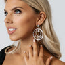 Crash Into You Earrings In Silver Image - 1