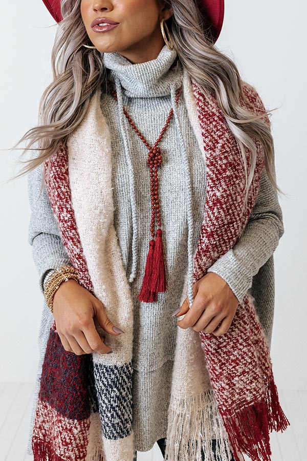 Full Of Passion Necklace In Red Image - 1