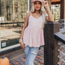 Make Your Debut Babydoll Top In Pink Image - 1