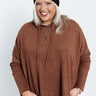 Cabinside Sips Hoodie In Brown Curves Image - 1