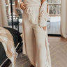 Saturday Dreams Knit Pants In Cream Image - 1