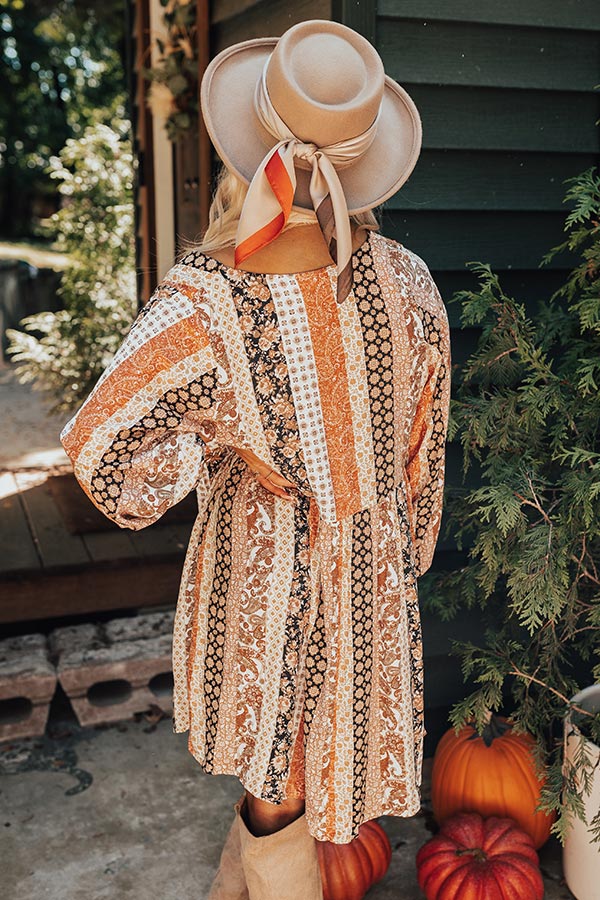 Keep Smiling Stripe Shift Dress Image - 2