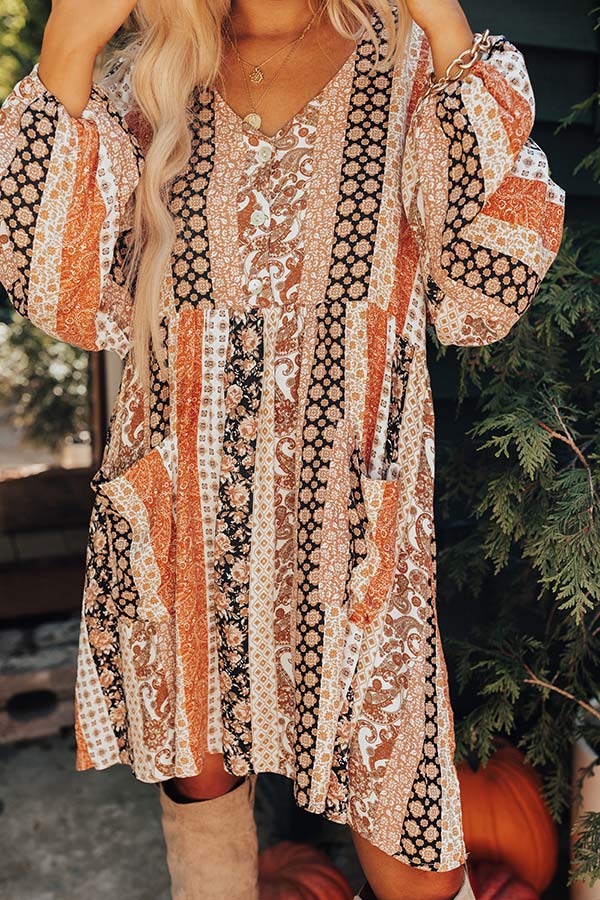 Keep Smiling Stripe Shift Dress Image - 4