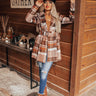 Autumn Court Plaid Coat Image - 1