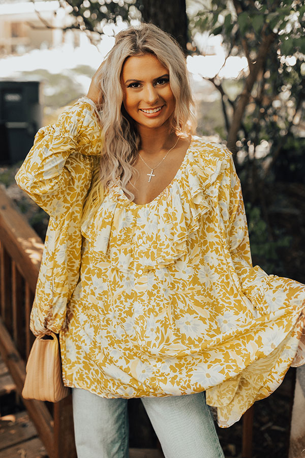 Sunlit Moment Shift Top Image - 2