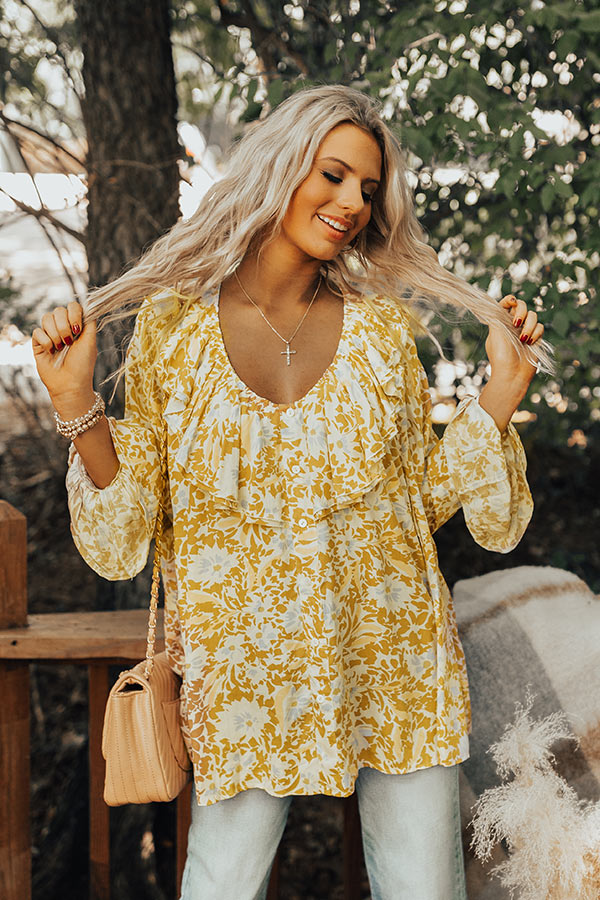 Sunlit Moment Shift Top Image - 3