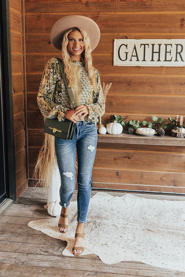 Sweet Reputation Floral Shift Top Image - 2