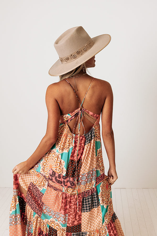 Upswing Colorblock Maxi In Orange Image - 5