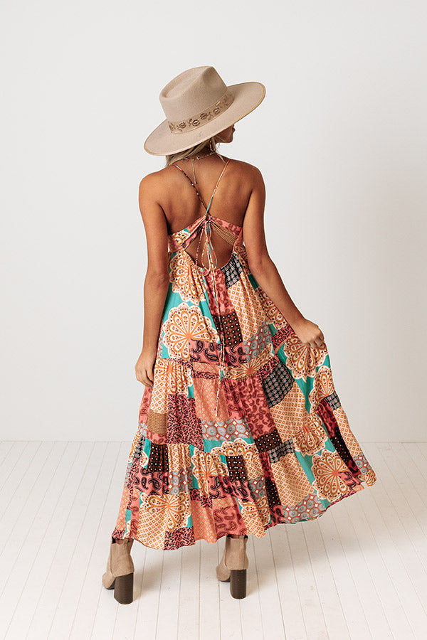 Upswing Colorblock Maxi In Orange Image - 4