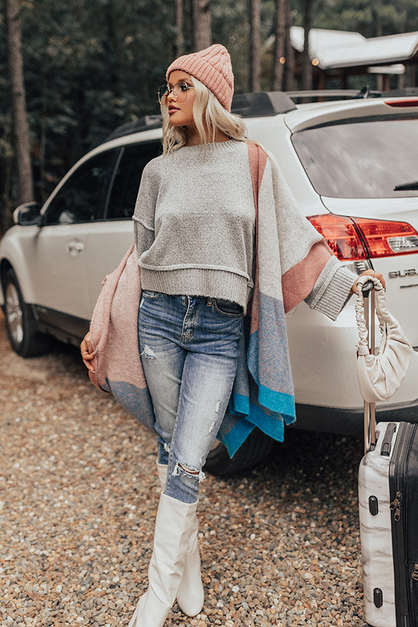Quaint Cottage Sweater In Grey Image - 1