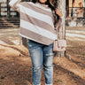 Warmest Winter Striped Sweater Curves Image - 1