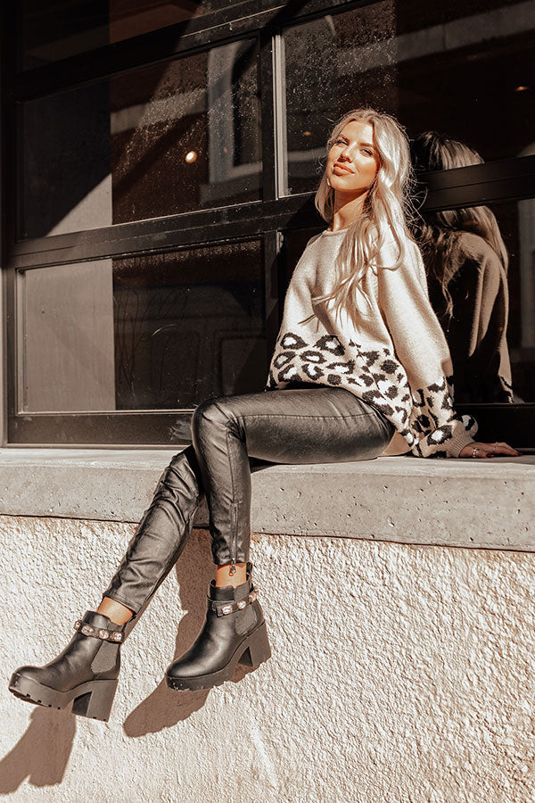 Brooklyn Blizzard Sweater In Light Beige Image - 1