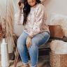 Cozy Conditions Leopard Sweater In Rose Quartz Curves Image - 1