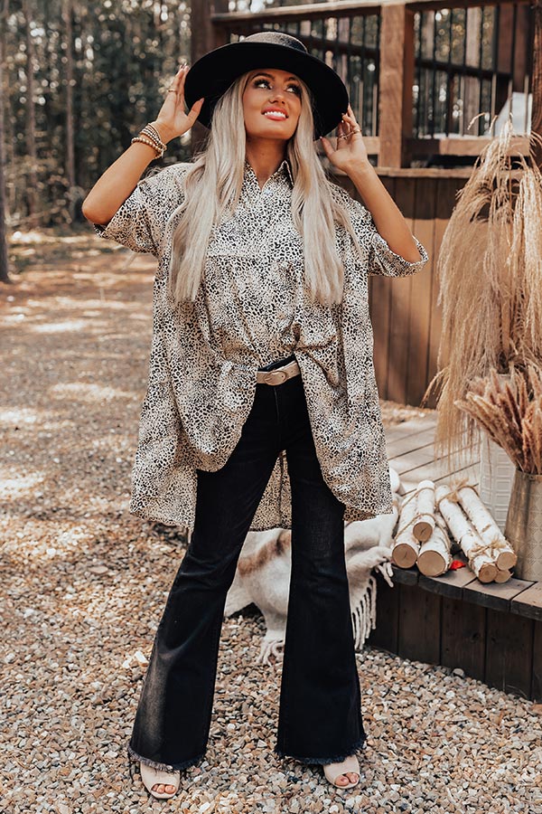 Style Leader Babydoll Top In Light Beige Image - 2