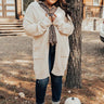 Pumpkin Spice Addict Cardigan In Cream Curves Image - 1