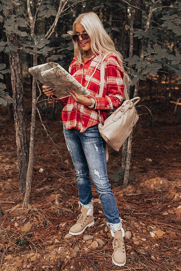 Bonfire S'mores Flannel Sweater Image - 3