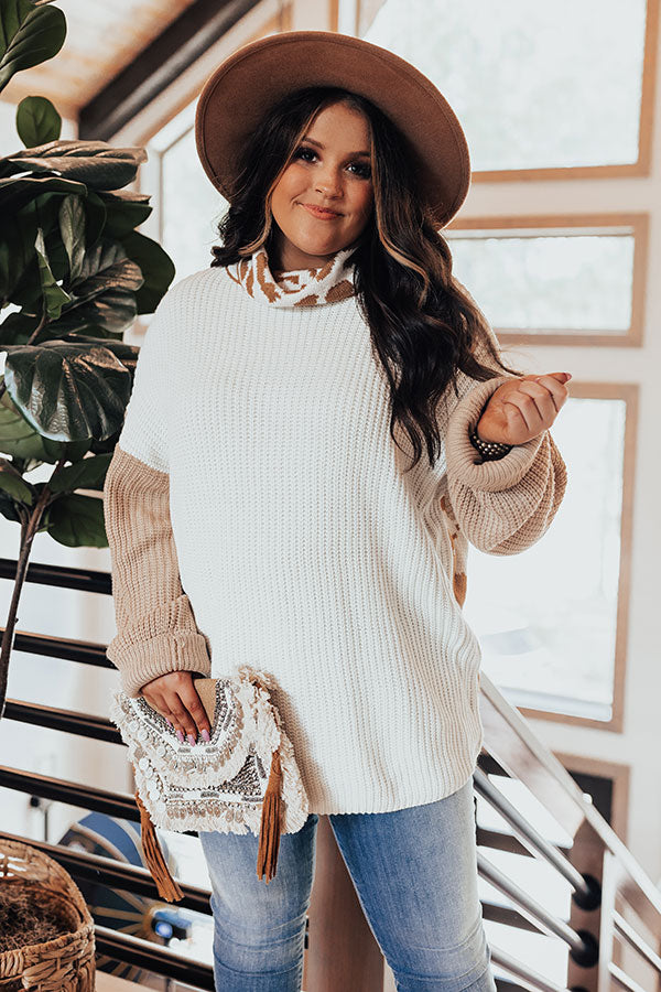 Upper East Side Views Knit Sweater Curves Image - 3