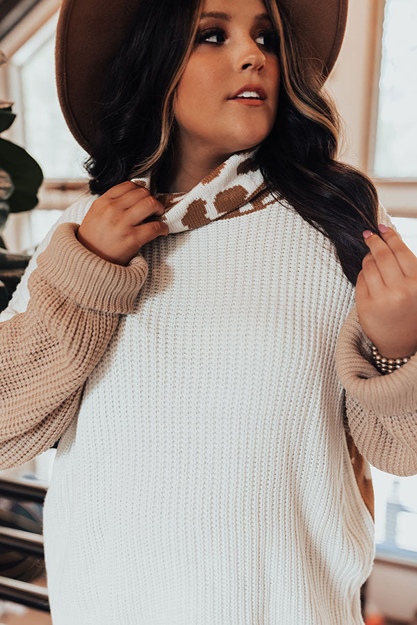 Upper East Side Views Knit Sweater Curves Image - 4