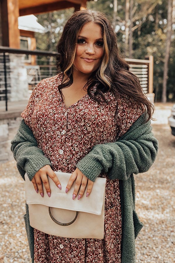Outfit Rust Colored Cardigan Plus Size Dress Plus Size Rust