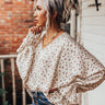Sweeter With Time Leopard Shift Top in Ivory Image - 1