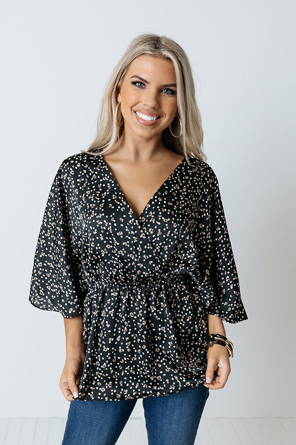 City Flirt Polka Dot Halter Top