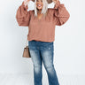 The Winette Top in Rustic Rose Curves Image - 1