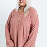 Autumn Affair Knit Sweater In Blush Curves Image - 1