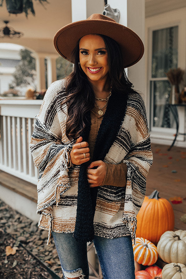 Show Love Knit Cardigan In Black Image - 3