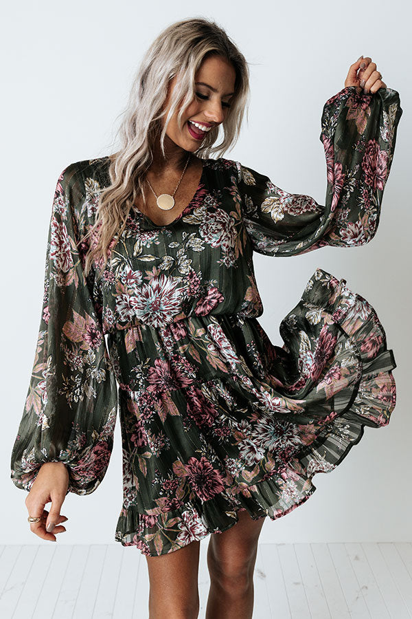 Stolen Kisses Floral Dress Image - 2