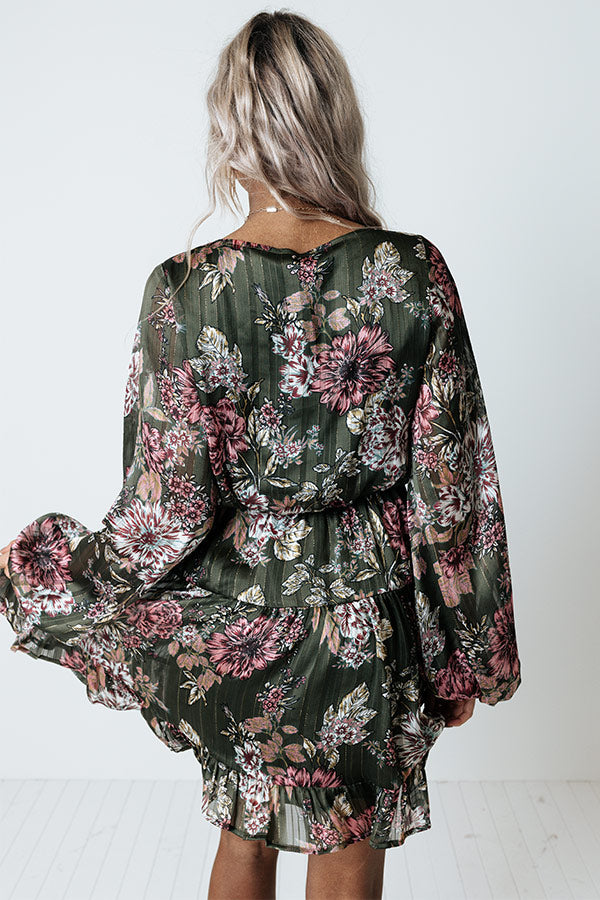 Stolen Kisses Floral Dress Image - 5