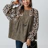 Spice Divine Shift Top In Sage Image - 1